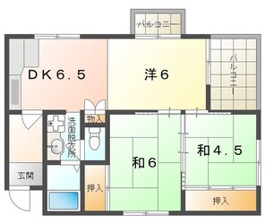 ガレリア清水町レジデンスの物件間取画像